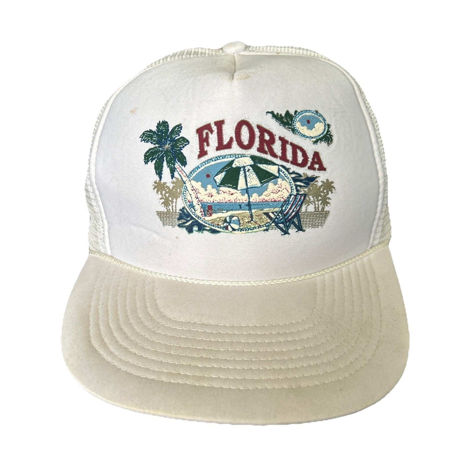 Florida Vintage Nissin Hat Trucker Mesh Snapback